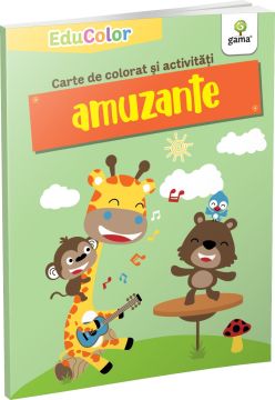 Carte de colorat si activitati amuzante (EduColor) (Gama)