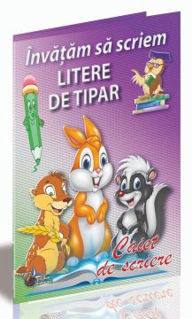Invatam sa scriem litere de tipar (Steaua nordului)