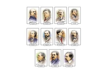 Scriitori romani – Set planse- 30 x 40 (Kreativ)
