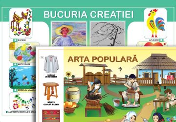 Arta populara, Bucuria creatiei; planse (Epigraf)