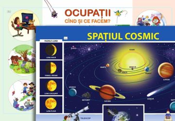Spatiul cosmic si ocupatii; planse (Epigraf)