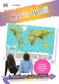 Harta lumii. Planse educationale (Litera)