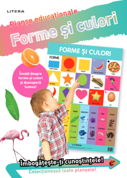 Forme si culori. Planse educationale (Litera)