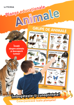 Animale. Planse educationale (Litera)