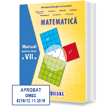 MATEMATICA. Manual pentru clasa a VII-a (Sigma)