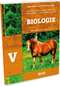 Biologie. Manual pentru clasa a V-a (Sigma)