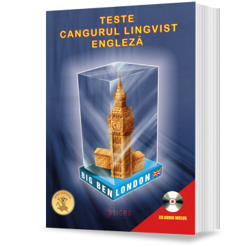 Culegere de teste Cangurul Lingvist – Engleza (Sigma)