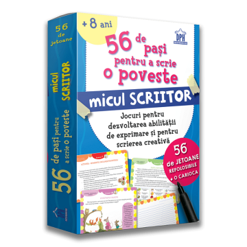 56 de Pasi pentru a scrie o poveste - Micul scriitor (DPH)