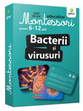 Bacterii si virusuri (Carti de joc Montessori pentru 6-12 ani) (Gama)