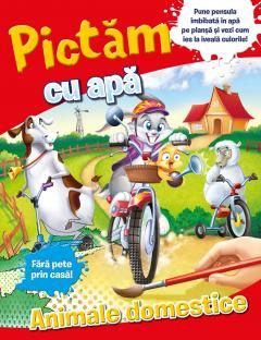 Pictam cu apa. Animale domestice (Litera)