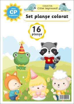 Set planse colorat clasa pregatitoare (Elicart)
