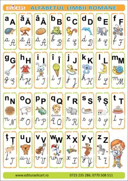 Pliant literele alfabetului (Elicart)