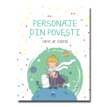 PERSONAJE DIN POVESTI - carte de colorat (DPH)