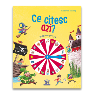 Ce citesc azi? - Ruleta cu povesti (carte cu roata) (DPH)