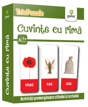 Cuvinte cu rima - Triopuzzle (Gama)