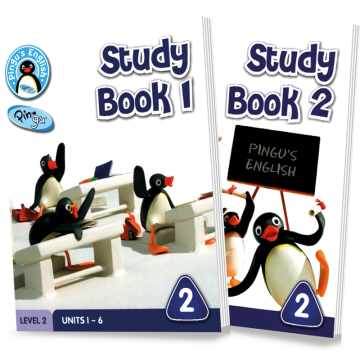 PINGU’S ENGLISH STUDY BOOK (1+2) – LEVEL 2 (Sigma)