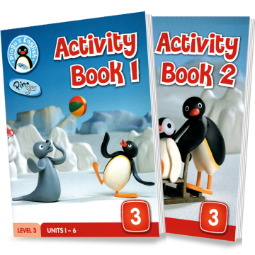 Pingu’s English Activity + Study Books Set – Level 3 (Sigma)