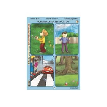 Povestea celor 10 picaturi. Caiet de lucru pentru clasa pregatitoare. Semestrul I (Sigma)