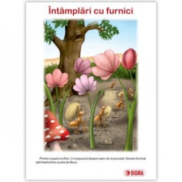 Intamplari cu furnici. Carte uriasa pentru clasa pregatitoare. Semestrul I (Sigma)
