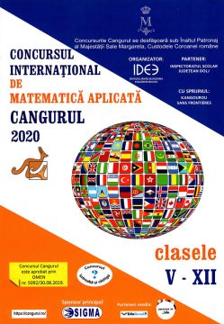 Revista Cangurul Matematica Aplicata clasele V-XII – 2020 (Sigma)