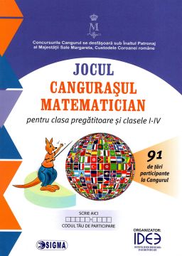 Revista Cangurasul Matematician pentru clasa pregatitoare si clasele I-IV (noiembrie 2020) (Sigma)