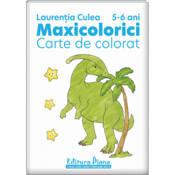 Maxicolorici - Carte De Colorat 5-6 ani (Diana)