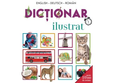 Dictionar ilustrat English-Deutsch-Roman - Editura Kreativ