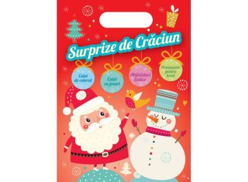  Surprize de Craciun cu abtibilduri - Editura Kreativ