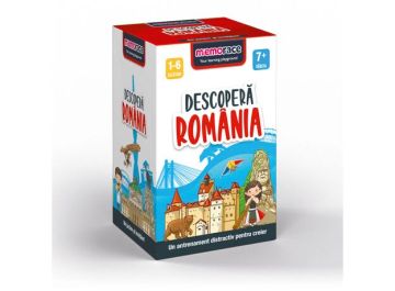Joc educativ MemoRace - Descopera Romania (Kreativ)