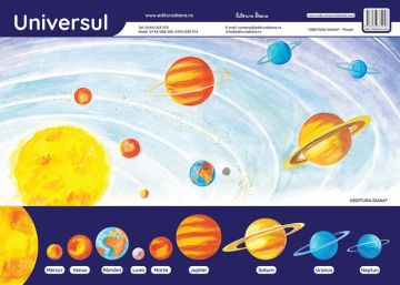 Universul - plansa didactica A3 (Diana)