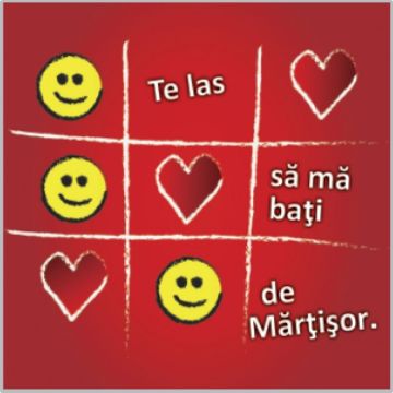 Felicitare PUZZLE martisor - X0 (Sinapsis)