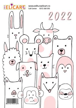 Calendar 2022 - animale (Elicart)