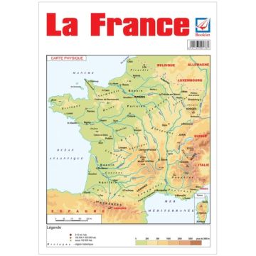 Pliant harta Frantei (Booklet)