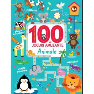 100 de jocuri amuzante. Animale (Litera)