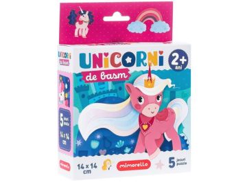 Joc educativ Puzzle Mimorello Unicorni de basm (Kreativ)