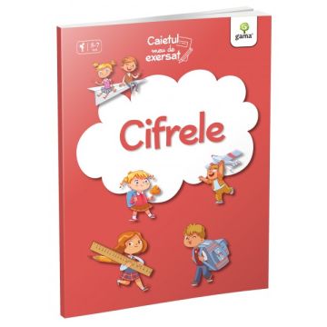 Caietul meu de exersat • Cifrele (Gama)