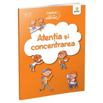 Caietul meu de exersat • Atentia (Gama)