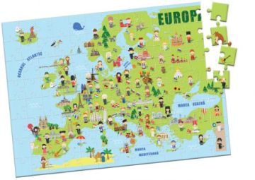 Harta Europei: Puzzle (DPH)