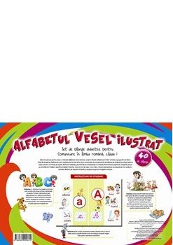 Alfabetul vesel ilustrat. 4o de planse A3 (Aramis)