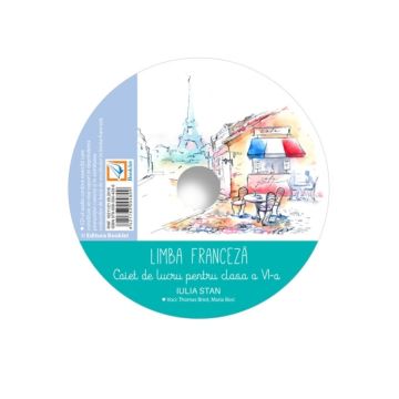 CD audio pentru Limba franceza– caiet de lucru pentru clasa a VI-a (Booklet)