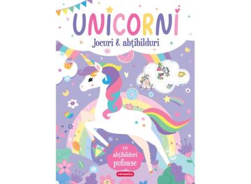 Unicorni - Jocuri si abtibilduri (Kreativ)