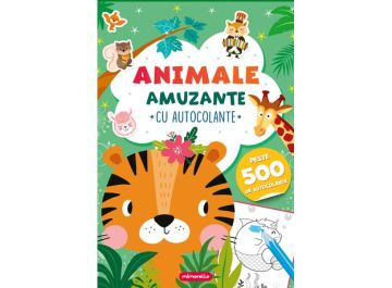 Animale amuzante - cu autocolante (Kreativ)