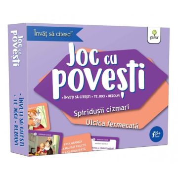 Carduri pentru invatarea citirii. Spiridusii cizmari • Ulcica fermecata (Gama)