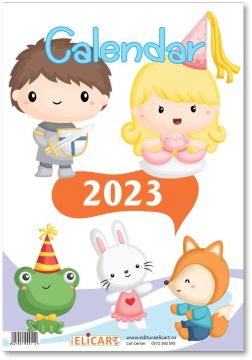 Calendar 2023 - personaje din Colectia Citim impreuna (Elicart)