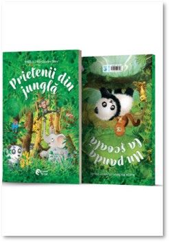 Prietenii din jungla / Un panda la scoala (Booklet)