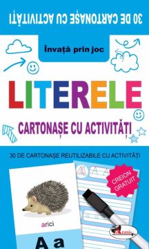 Literele. Cartonase cu activitati (Aramis)