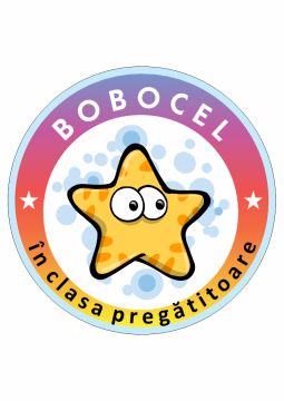 Insigna rotunda Bobocel - steluta (Elicart)