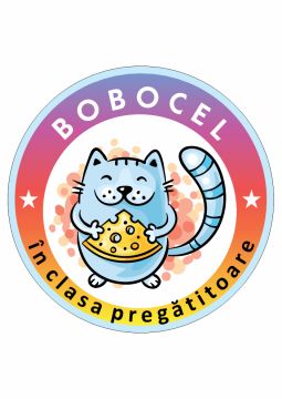 Insigna rotunda Bobocel - pisicuta (Elicart)