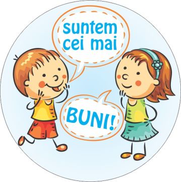 Insigna rotunda suntem cei mai buni! (Elicart)
