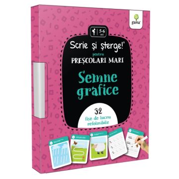 Semne grafice • pentru prescolari mari (Gama)